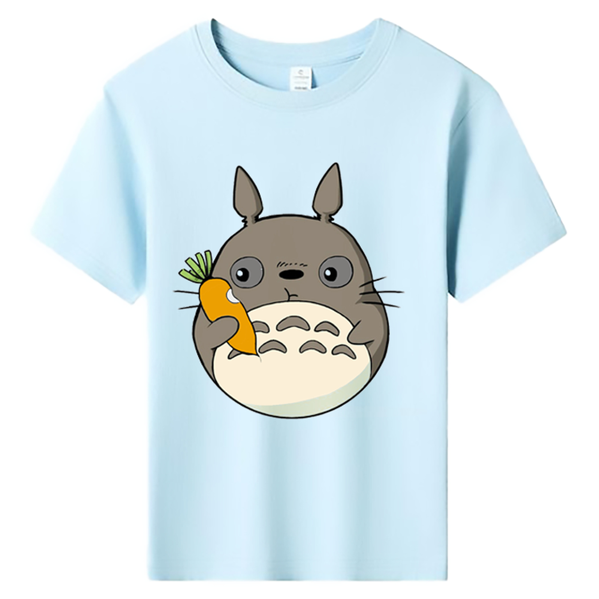 （画像用） となりのトトロ 草壁メイ 草壁サツキ My Neighbor Totoro Satsuki Kusakabe Mei Kusakabe 綿100％キッズTシャツ（フロントプリント）